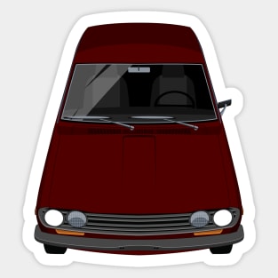 510 1968-1973 - Maroon Sticker